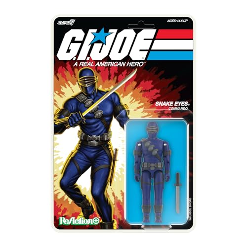 Super7 G.I. Joe Reaction+ Wave 03 (Cartoon) - Arctic Cobra Commander (Cartoon) Actionfigur von Super7