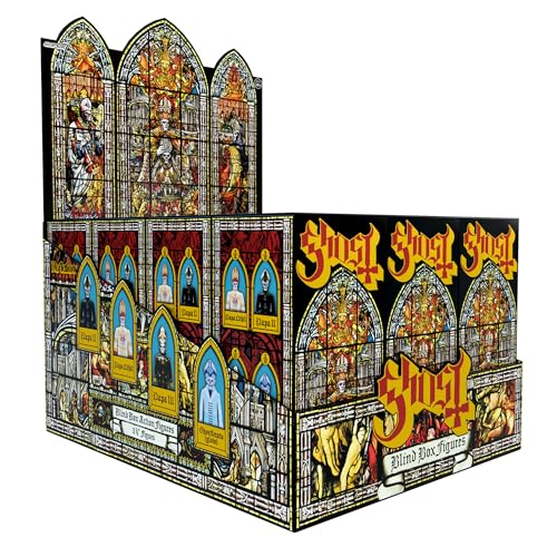 Super7 Ghost Blind Box Flat - (12 Pack) 9.5 cm Ghost Action Figures Heavy Metal Collectibles and Retro Toys von Super7