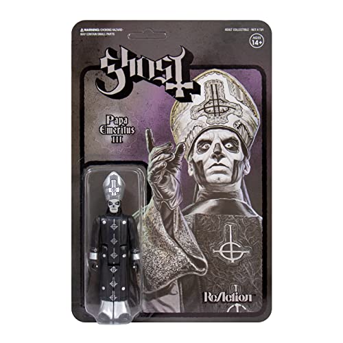 Super7 Ghost Reaction - Papa Emeritus III B/W, GSBCW01-PAP-03 von Super7