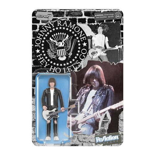 Figurine Johnny Ramone White Shirt - Super 7 ReAction Figure von Super7