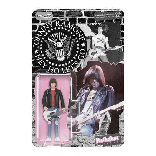 Super7 Johnny Ramone Reaction Figuren Wave 01 - Johnny Ramone Actionfigur Super7 Johnny Ramone Reaction Figuren Wave 01 - Johnny Ramone Actionfigur von Super7