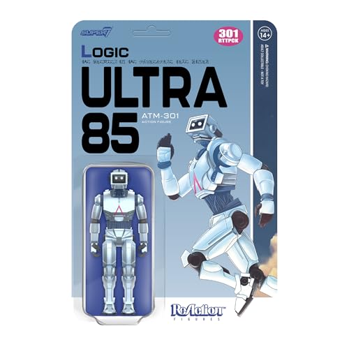 Super7 Logic Reaction Figures Wave 02 - ATM-301 (Blau) Actionfigur von Super7
