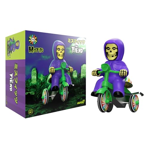 Super7 Misfits Super Cycles - Fiend (Purple w/Green Trike) Action Figure von Super7