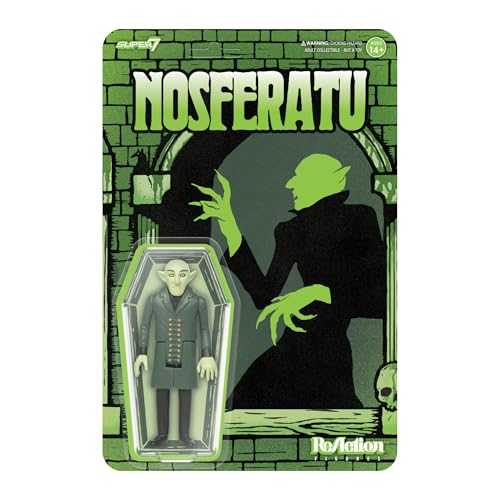 Super7 Nosferatu Reaktionsfiguren - Nosferatu (Filmposter) Actionfigur von Super7
