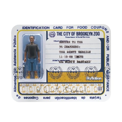 Super7 ODB (Return to The 36 Chambers) - 9,5 cm ODB-Figur mit Zubehör, Hip Hop Sammlerstücken und Retro-Spielzeugen von Super7