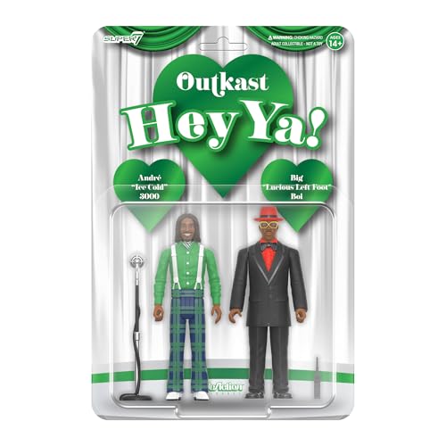 Super7 Outkast Reaction Figures Wave 04 - Outkast Actionfigur (Hey Ya!) von Super7