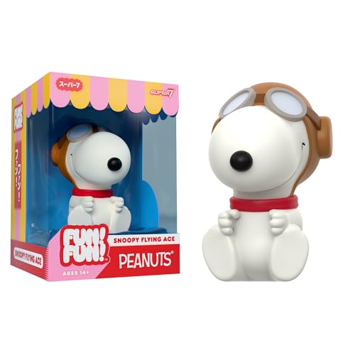 Super7 Peanuts Fun! - Fun! Wave 02 - Snoopy (Flying Ace) Actionfigur von Super7