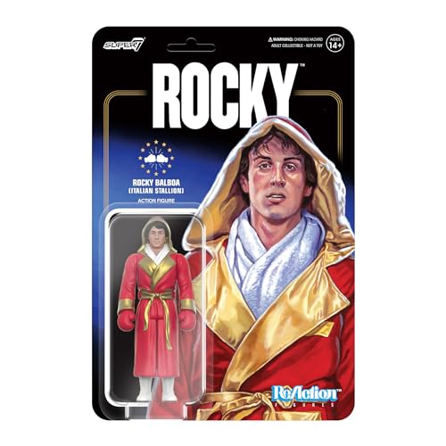 Super7 Rocky Reaction Figures Wave 03 - Rocky Italian Stallion (Rocky I) Actionfigur von Super7