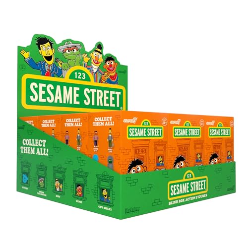 Super7 Sesamstraße Blind Box Wave 03 - Blind Box Flat - Set mit 12 Actionfiguren Super7 Sesamstraße Blind Box Wave 03 - Blind Box Flat - Set mit 12 Actionfiguren von Super7