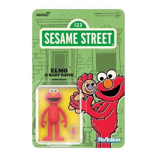 Super7 Sesamstraße Reaktionsfiguren Wave 04 - Elmo Actionfigur Super7 Sesamstraße Reaktionsfiguren Wave 04 - Elmo Actionfigur von Super7