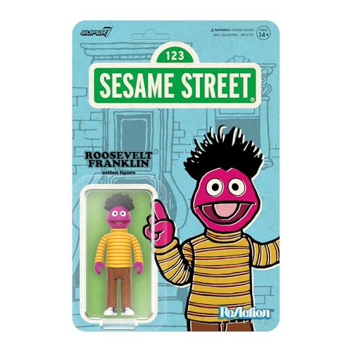 Super7 Sesamstraße Reaktionsfiguren Wave 04 - Roosevelt Franklin Actionfigur Super7 Sesamstraße Reaktionsfiguren Wave 04 - Roosevelt Franklin Actionfigur von Super7