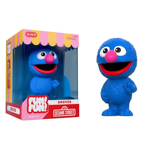 Super7 Sesamstraße Spaß! Fun! Wave 01 - Grover Actionfigur Super7 Sesamstraße Spaß! Fun! Wave 01 - Grover Actionfigur von Super7