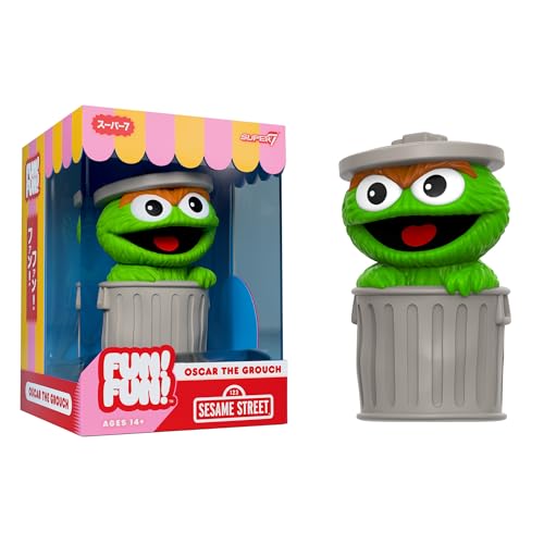 Super7 Sesamstraße Spaß! Fun! Wave 01 - Oscar The Grouch Actionfigur Super7 Sesamstraße Spaß! Fun! Wave 01 - Oscar The Grouch Actionfigur von Super7