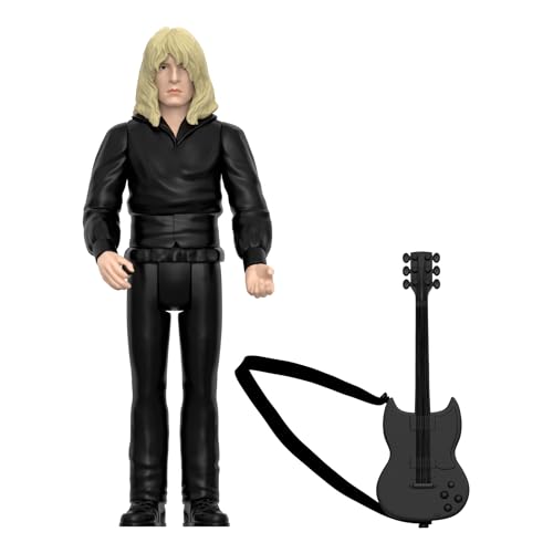 Super7 Spinal Tap Reaction Figures Wave 02 - David St. Hubbins (None More Black) Actionfigur von Super7