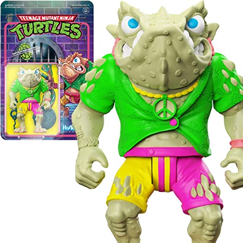 Super7 Teenage Mutant Ninja Turtles Napoleon Bonafrog – 9,5 cm große Reaktionsfigur von Super7