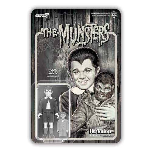 Super7 The Munsters Reaction Figur Eddie Munster, 10 cm Super7 The Munsters Reaction Figur Eddie Munster, 10 cm von Super7