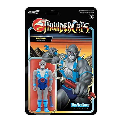 Super7 Thundercats Panthro (Spielzeugvariante) 9,5 cm Reaktionsfigur von Super7