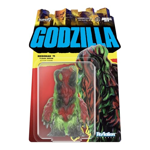 Super7 Toho Reaktionsfiguren, Hedorah (Clear Green) Action Figure von Super7