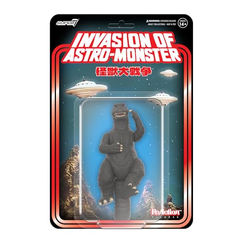 Super7 Toho Reaktionsfiguren, Godzilla '65 (Victory Celebration) Actionfigur von Super7