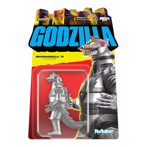 Super7 Toho Reaktionsfiguren Wave 07, Mechagodzilla (1975), Actionfigur von Super7