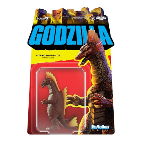 Super7 Toho Reaktionsfiguren Wave 07, Titanosaurus, Actionfigur von Super7