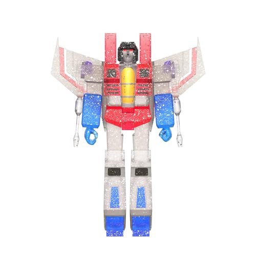 Super7 Transformers Reaktionsfiguren Wave 08 - Ghost of Starscream (Translucent Glitter) Actionfigur von Super7
