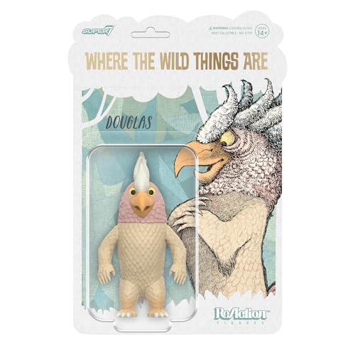 Super7 Where The Wild Things are Reaction Figures Wave 01 - Douglas (Monster) Actionfigur von Super7