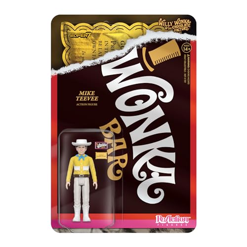 Super7 Willy Wonka & The Chocolate Factory Reaction Figures Wave 01 - Mike Teevee Action Figure Classic Collectibles and Retro Toys von Super7