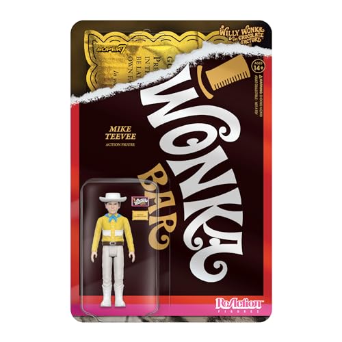 Super7 Willy Wonka & The Chocolate Factory Reaktionsfiguren Wave 01 - Mike Teevee Actionfigur von Super7