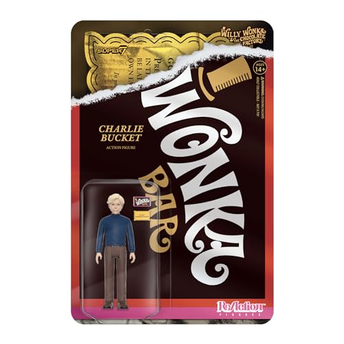 Super7 Willy Wonka & The Chocolate Factory Reaktionsfiguren Wave 02 - Charlie Bucket Actionfigur Super7 Willy Wonka & The Chocolate Factory Reaktionsfiguren Wave 02 - Charlie Bucket Actionfigur von Super7