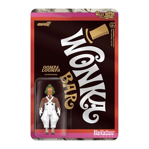 Super7 Willy Wonka & The Chocolate Factory Reaktionsfiguren Wave 03 - Oompa Loompa Actionfigur Super7 Willy Wonka & The Chocolate Factory Reaktionsfiguren Wave 03 - Oompa Loompa Actionfigur von Super7