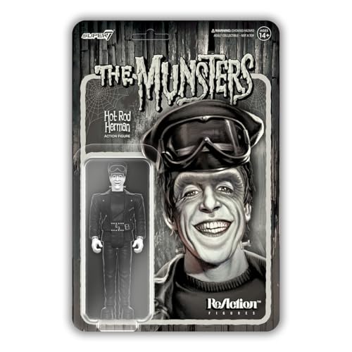 The Munsters Reaction Figur Biker Herman, 10 cm The Munsters Reaction Figur Biker Herman, 10 cm von Super7