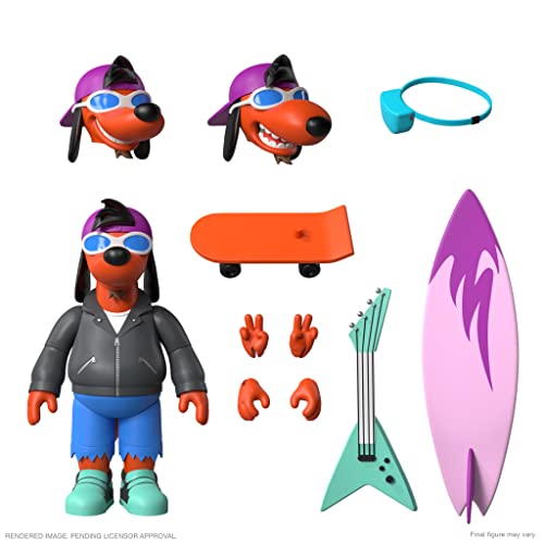 Ultimates SUPER7 The Simpsons Poochie Action-Figur 17,8 cm (7 Zoll) von Super7