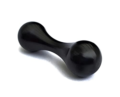 SuperEE Hochwertiger Knucklebone aus massivem Aluminium (Schwarz) von SuperEE
