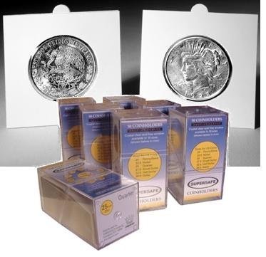 50 SuperSafe Self Sealing Cardboard 2x2s: Half Dollars by SuperSafe von SuperSafe