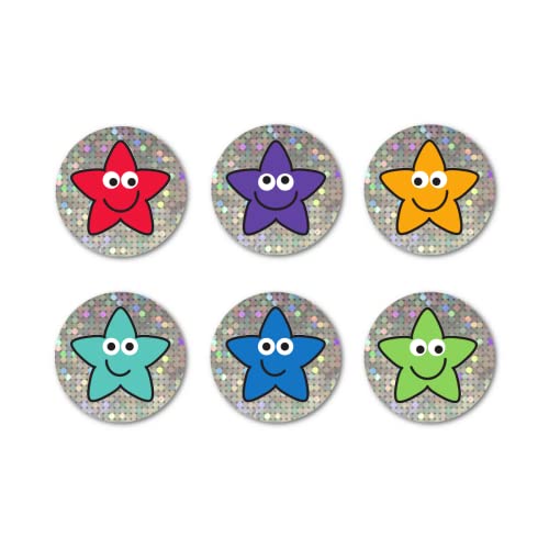 The Sticker Factory Smiley-Aufkleber, 12 mm, glitzernd, 832 Stück The Sticker Factory Smiley-Aufkleber, 12 mm, glitzernd, 832 Stück von SuperStickers