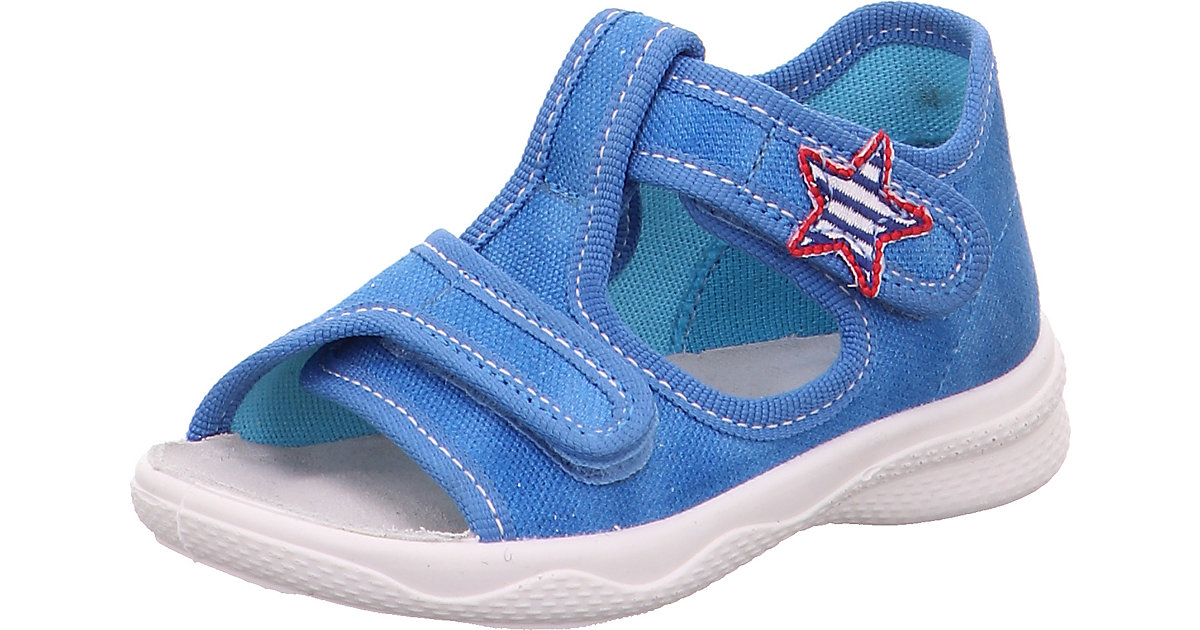 Baby Hausschuhe POLLY WMS Weite M4 blau Modell 1 Gr. 19 Jungen Baby Baby Hausschuhe POLLY WMS Weite M4 blau Modell 1 Gr. 19 Jungen Baby von Superfit