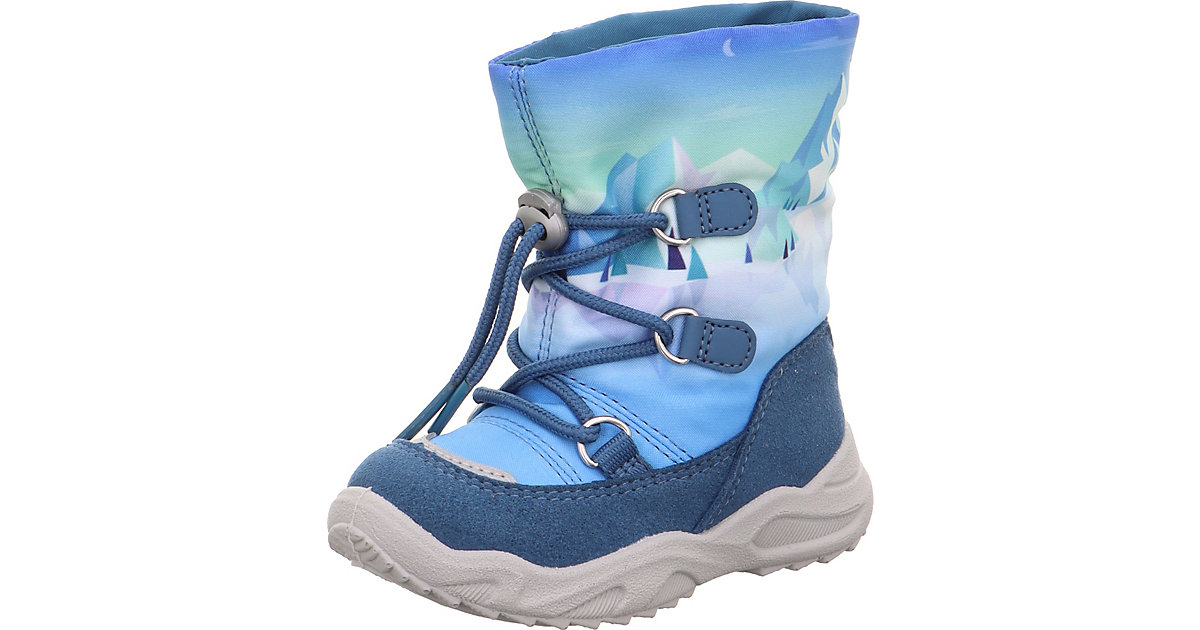 Baby Winterstiefel WMS Weite W für breite Füße blau Gr. 27 Jungen Kinder Baby Winterstiefel WMS Weite W für breite Füße blau Gr. 27 Jungen Kinder von Superfit