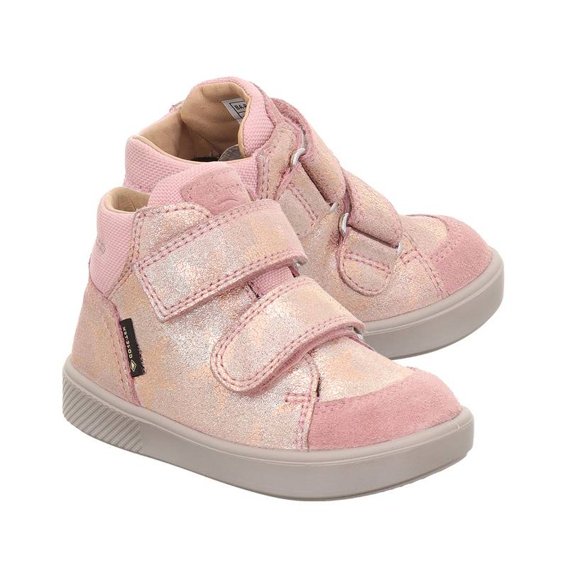 Klett-Schuhe SUPIES in rosa/gold von Superfit