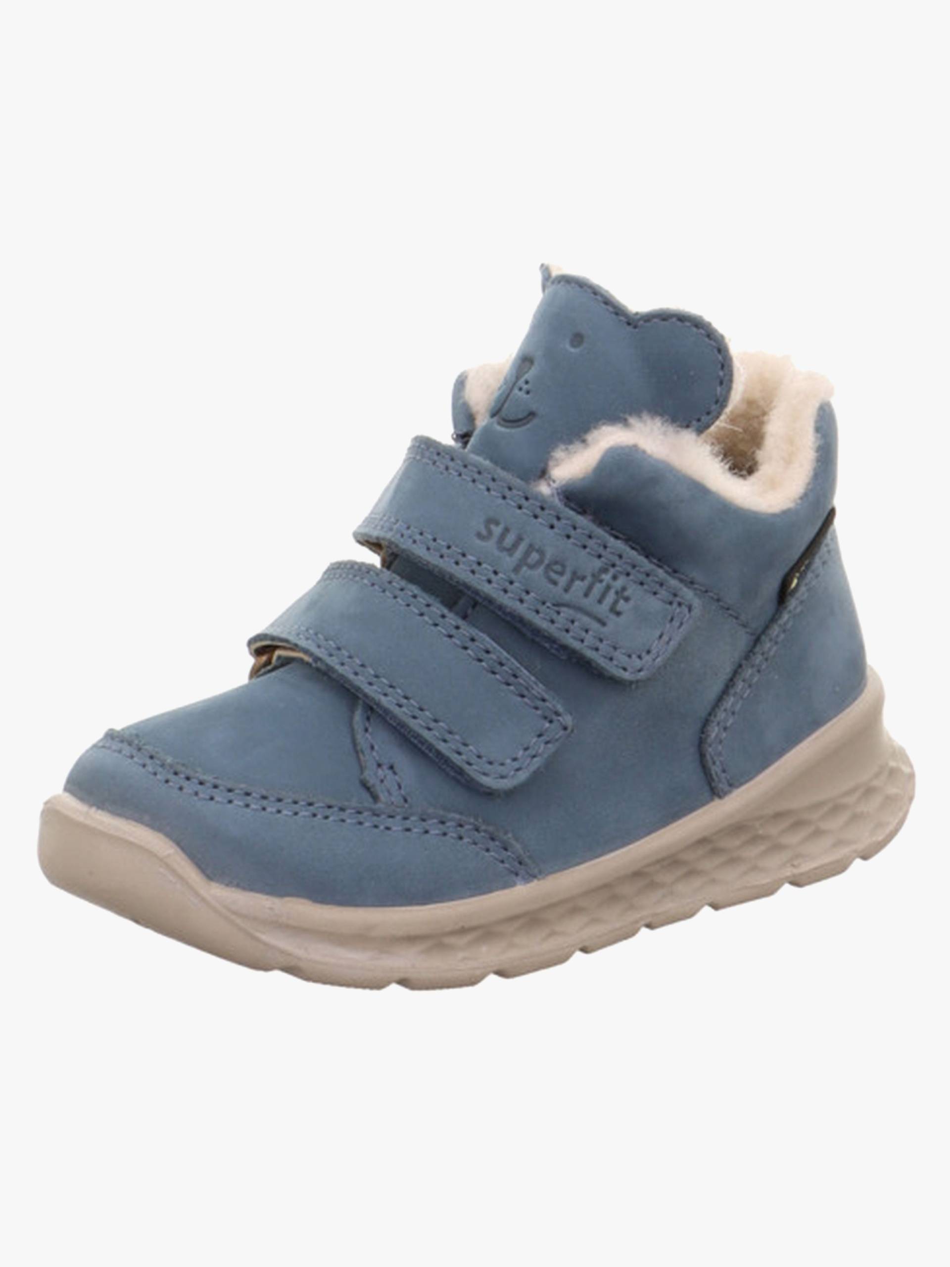 Superfit Breeze Mid GTX Kinder Sneaker, Light Blue, 20, Kinderschuhe von Superfit