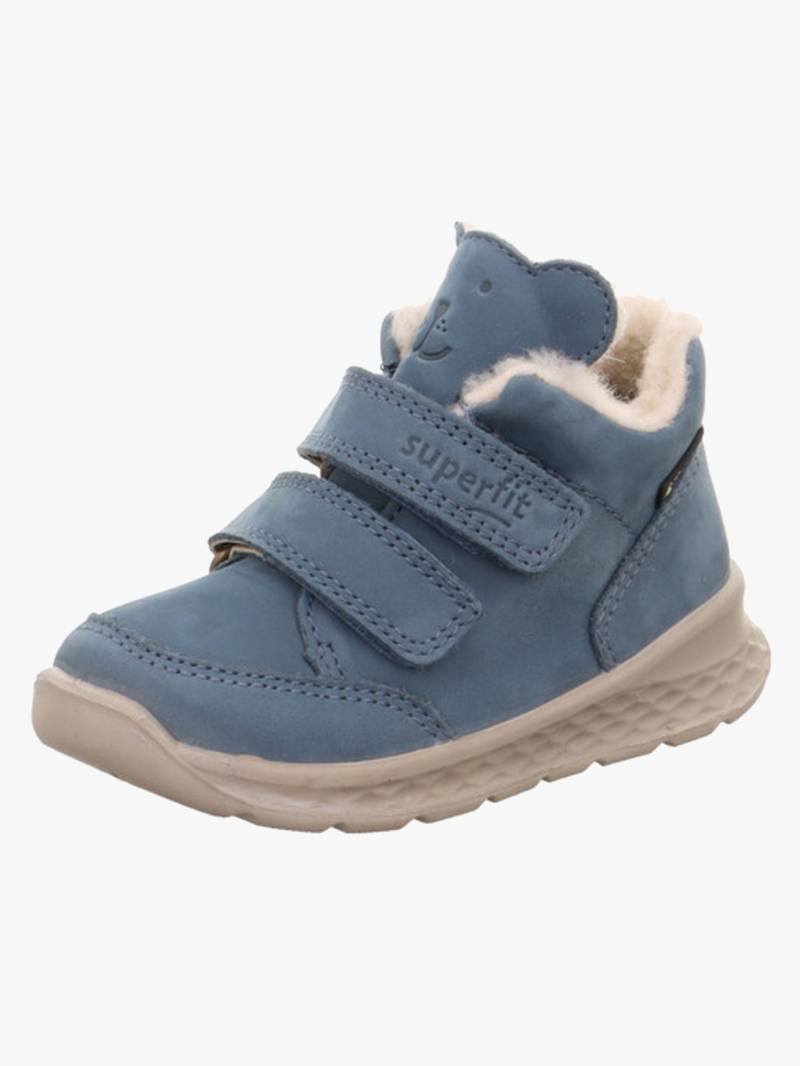 Superfit Breeze Mid GTX Kinder Sneaker, Light Blue, 26, Kinderschuhe von Superfit