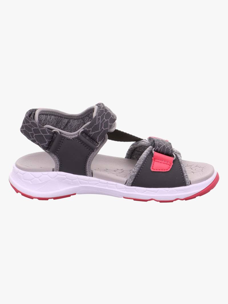 Superfit Criss Cross Kinder Sandalen, Grey/Pink, Größe 28 von Superfit