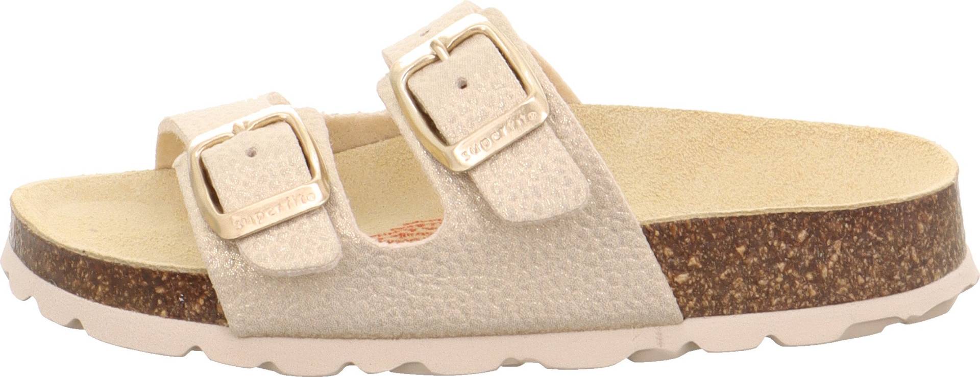 Superfit Fussbett Pantoffeln, Goldfarben, 27 Superfit Fussbett Pantoffeln, Goldfarben, 27 von Superfit