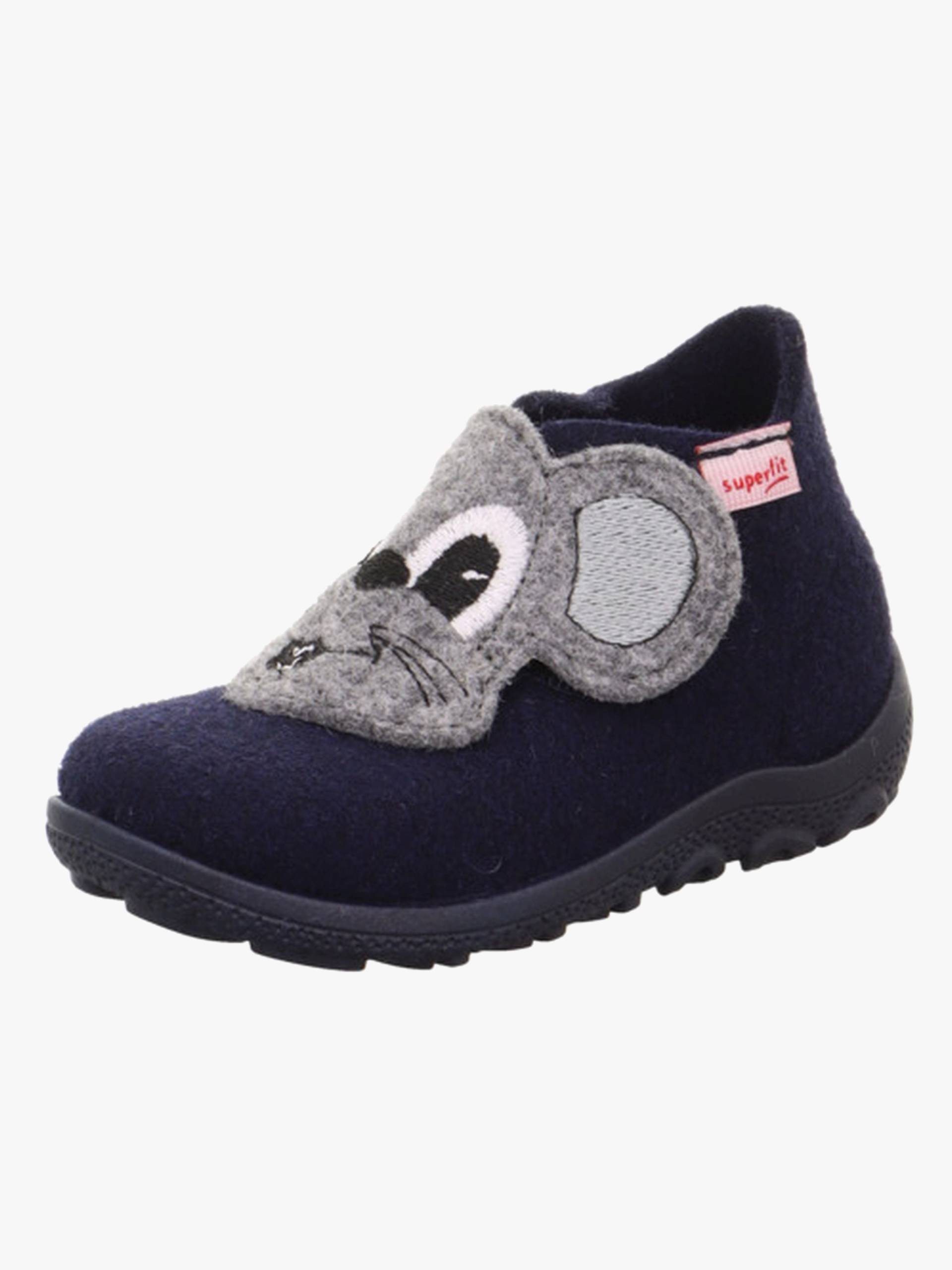 Superfit Happy Octi Hausschuhe, Blue/Grey, 24 von Superfit