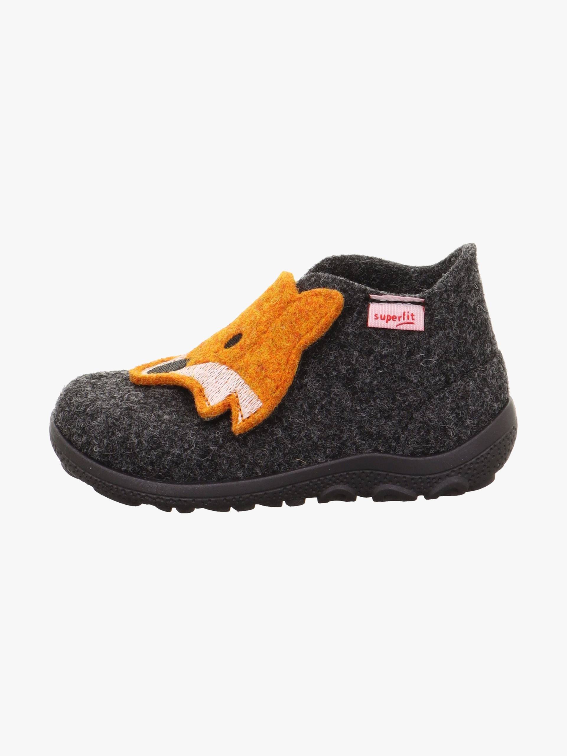 Superfit Happy Octi Hausschuhe, Grey/Orange, 26 Superfit Happy Octi Hausschuhe, Grey/Orange, 26 von Superfit