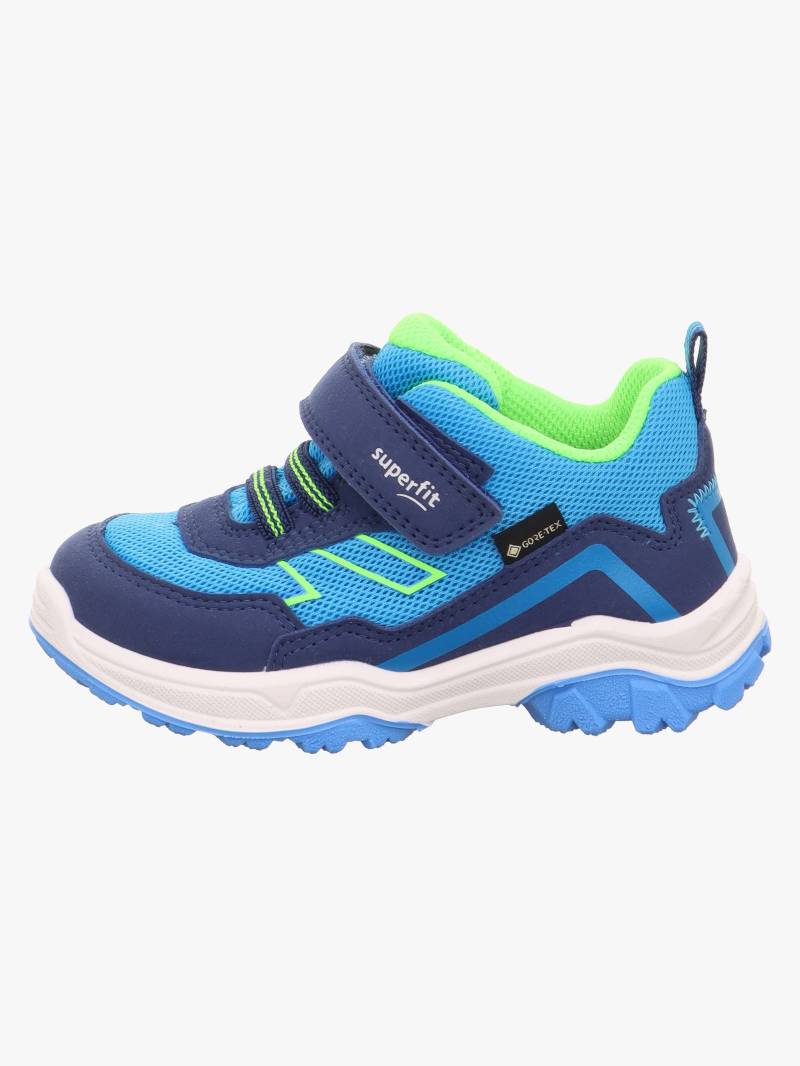 Superfit Jupiter GTX Kinder Sneaker, Blau/Hellgrün, 28, Kinderschuhe von Superfit