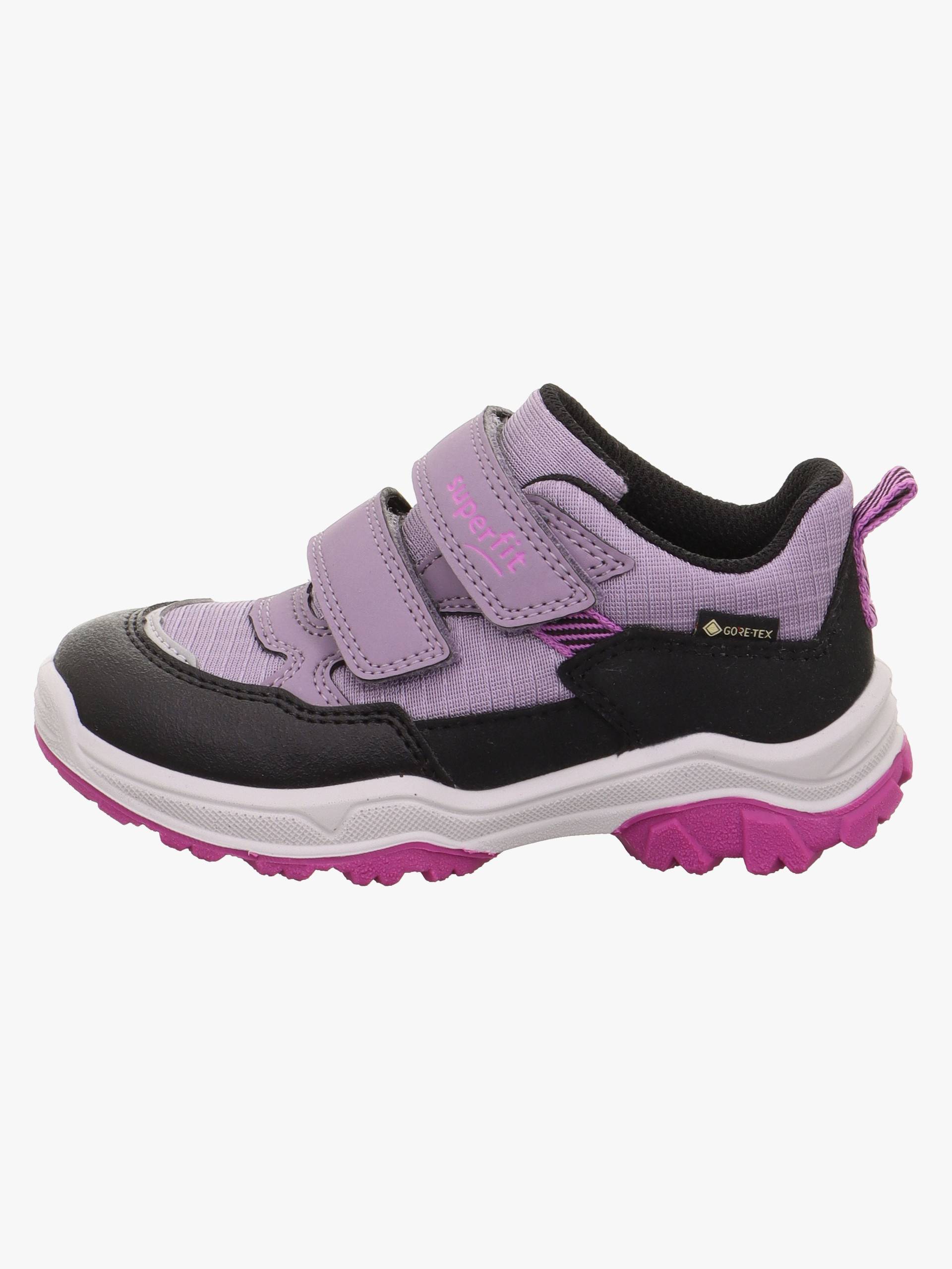 Superfit Jupiter GTX Kinder Sneaker, Purple/Black, 32, Kinderschuhe von Superfit