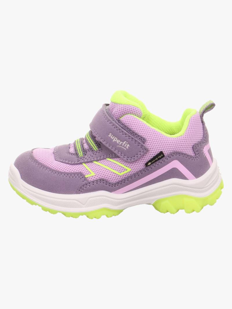 Superfit Jupiter GTX Kinder Sneaker, Purple/Yellow, 26, Kinderschuhe von Superfit