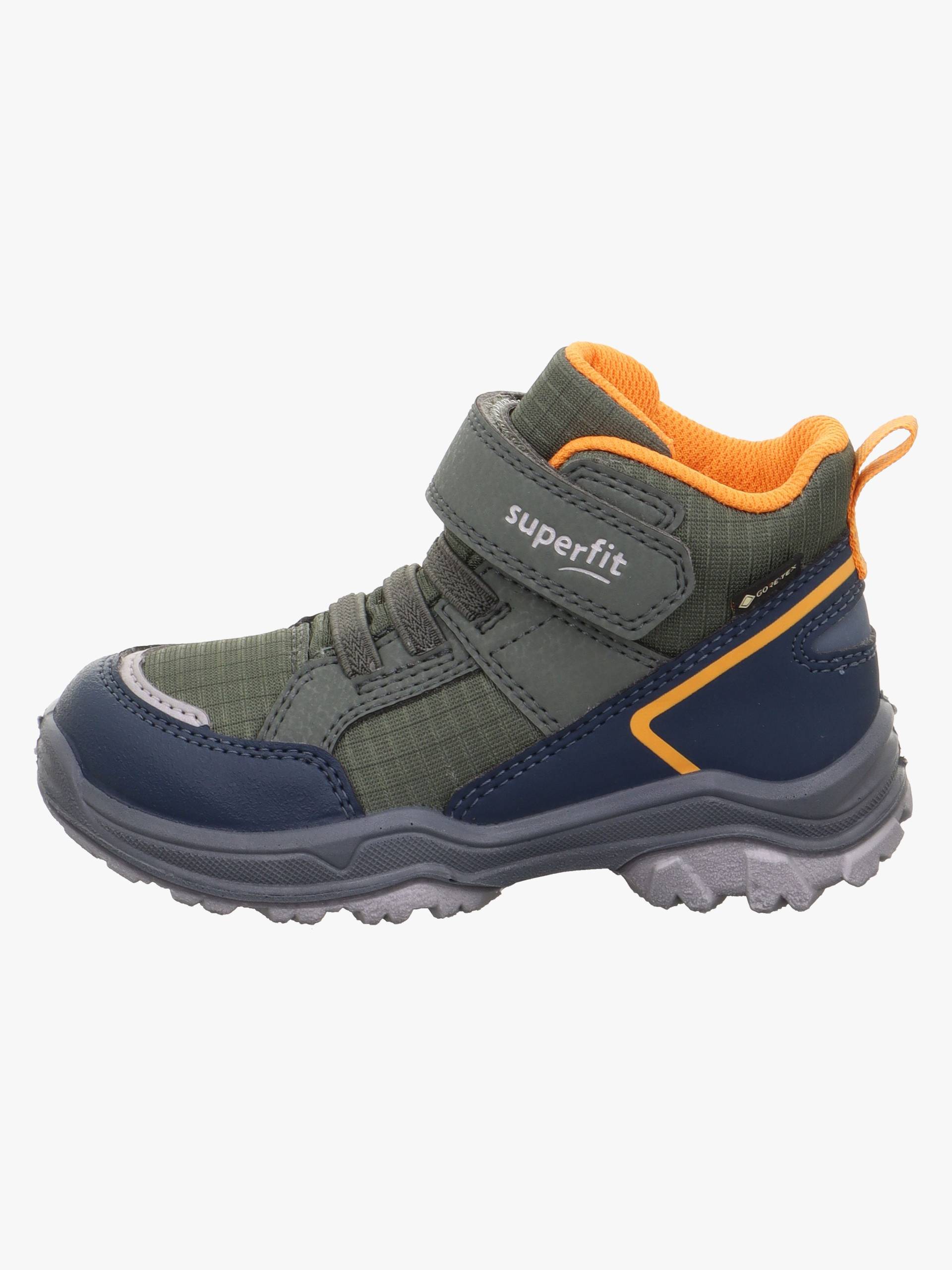 Superfit Jupiter GTX Wasserdichte Mid Kinder Sneaker, Green/Orange, 39, Kinderschuhe Superfit Jupiter GTX Wasserdichte Mid Kinder Sneaker, Green/Orange, 39, Kinderschuhe von Superfit