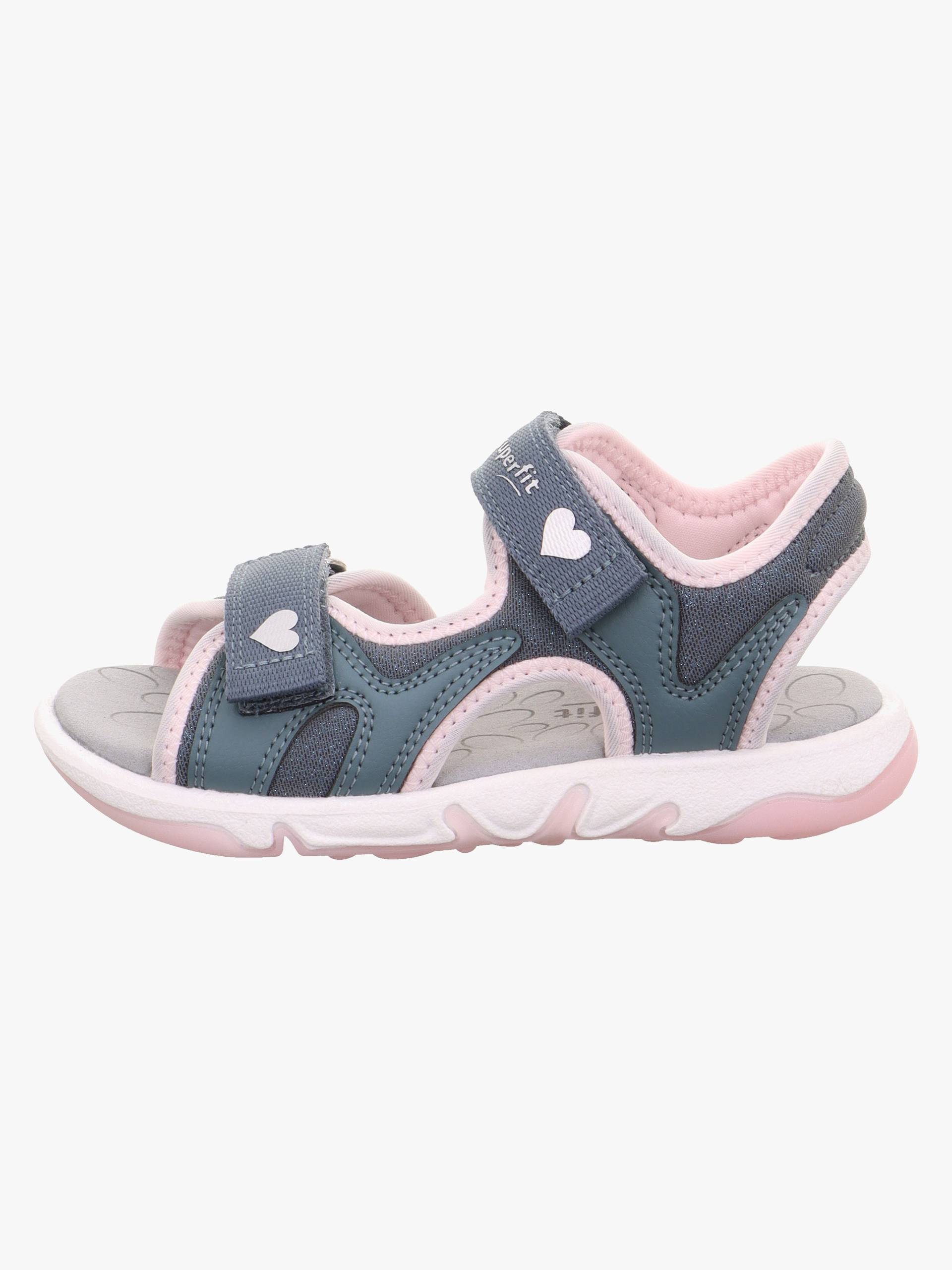Superfit Pebbles Kinder Sandalen, Blau/Pink, 30 von Superfit